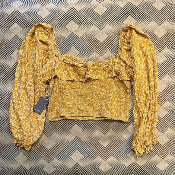 Índigo Rising Cropped Top - Picture 9 of 9